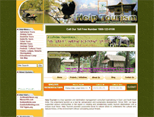 Tablet Screenshot of helptourism.com