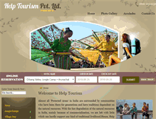 Tablet Screenshot of helptourism.net